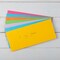 50 Pack Colorful #10 Business Envelopes Self Seal Standard Envelopes for Office Checks, Business, Letter Mailing Invoices, 4.13 x 9.49 Inches
